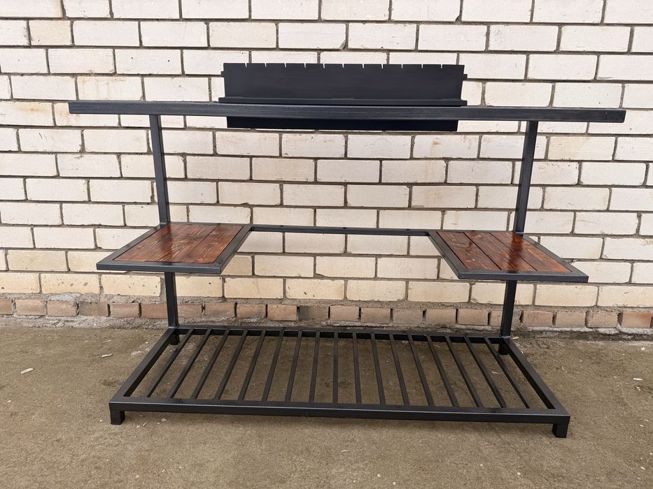 Мангал в стиле лофт