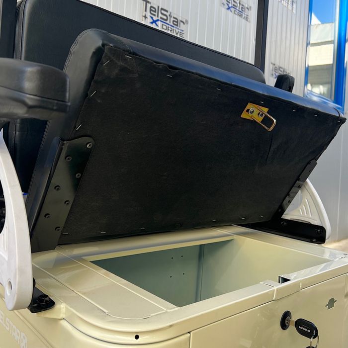 Електрическа четириколка GOLF-6 72V 23Ah 6-местна с покрив нов модел