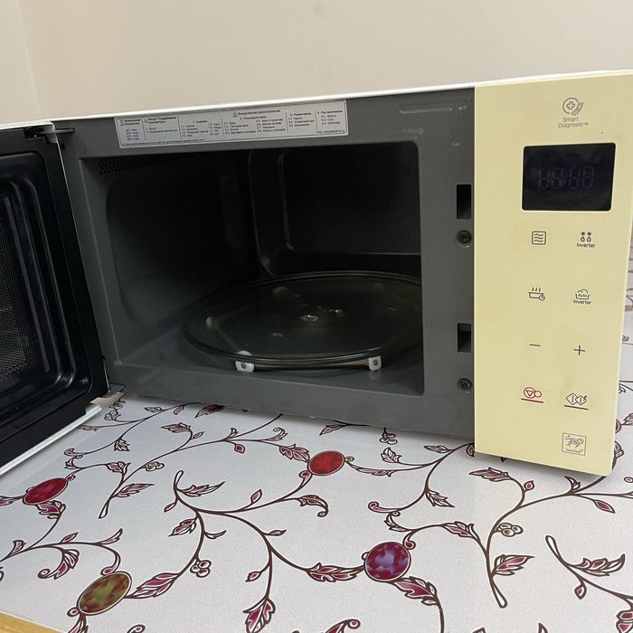 LG микроволновка smart inverter