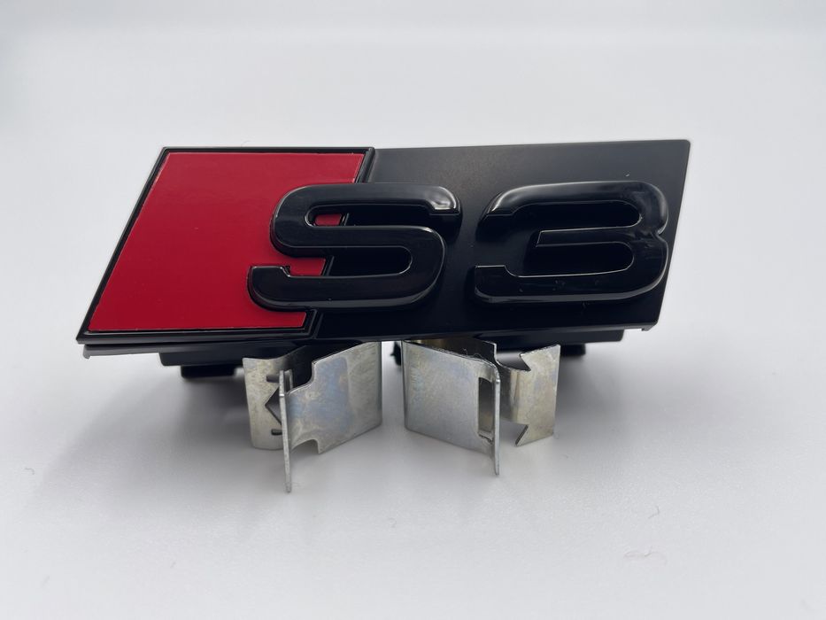 Emblema Audi S3 grila negru