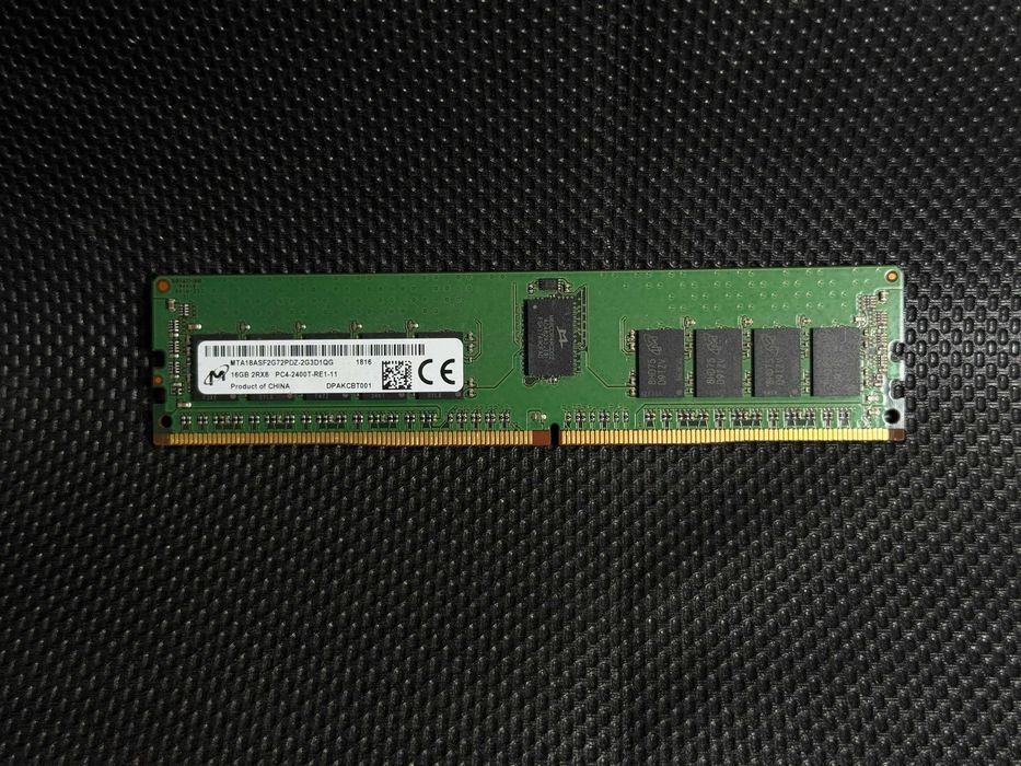 DDR4 16GB 2400Mhz ECC RDIMM Micron Memorie RAM Server Workstation