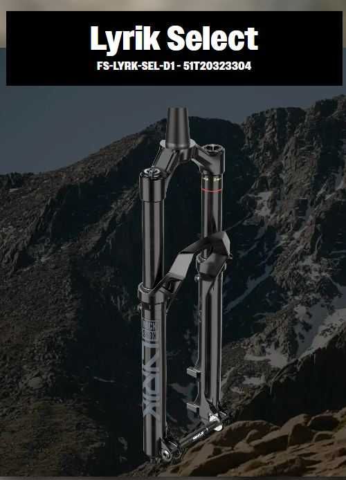 Furca noua Rockshox Lyrik Select 150mm roata 29"