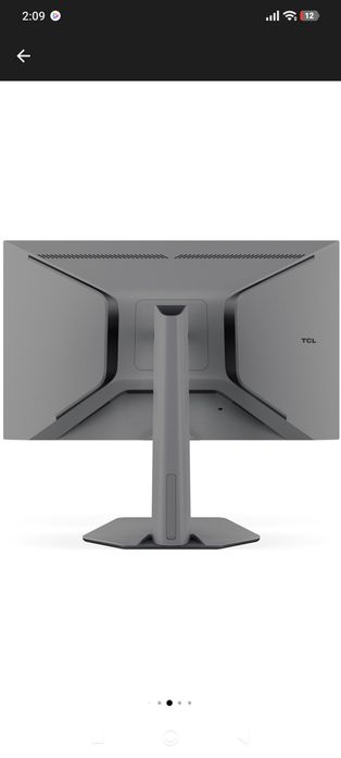 Monitor Gaming QD-Mini LED TCL 27G64, 27", QHD (2560x1440), Fast-HVA, 180Hz, 1ms