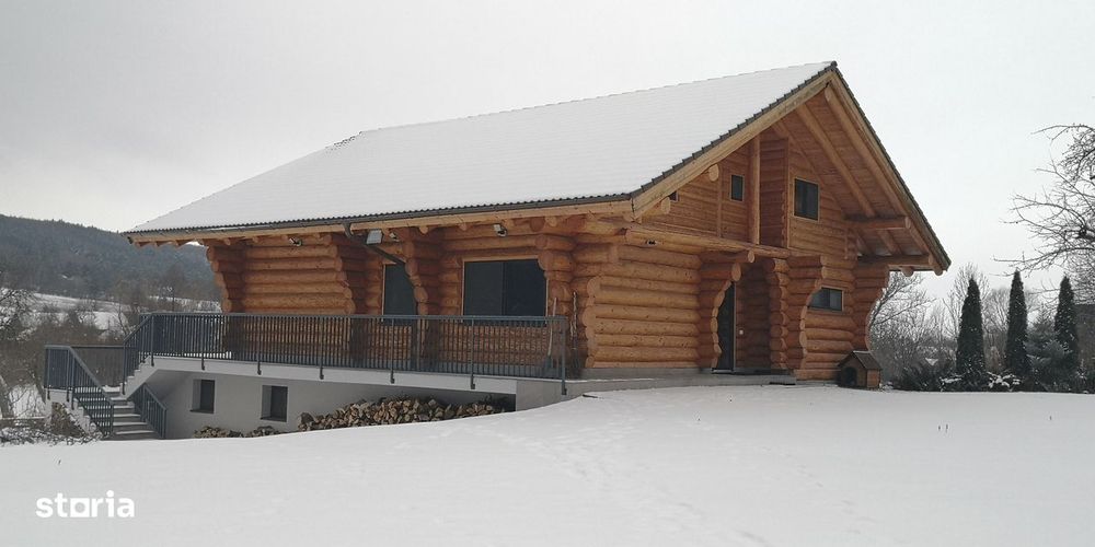 Vila din busteni DE INCHIRIAT – Lisnau, 30km de Brasov