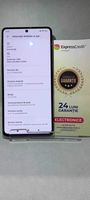 Xiaomi Redmi Note 12 Pro (Ag18 Tutora b.28885) Garantie 2 ani!