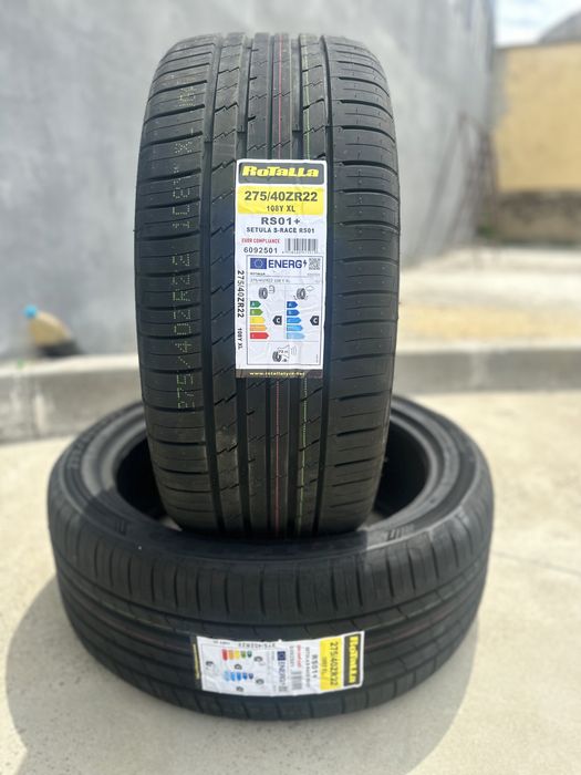 Нови летни гуми ROTALLA SETULA S-RACE RS01+ 275/40R22 108Y XL НОВ DOT
