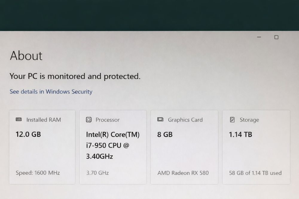 PC Gaming – i7 /12 gb/ RX 580 8GB / SSD + HDD – Sistem Complet