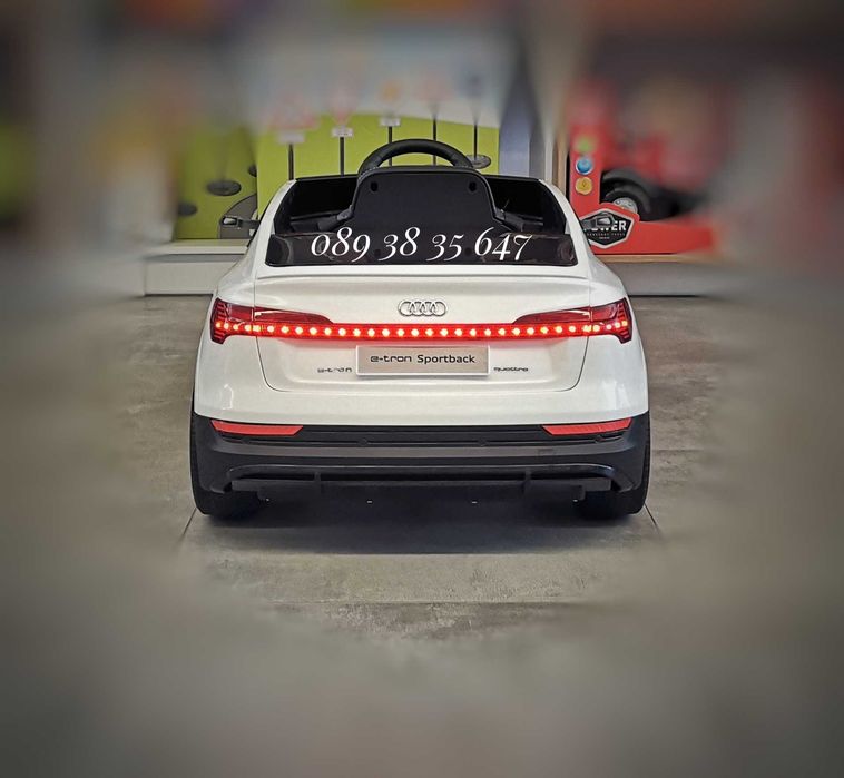 ПРОМОЦИЯ ДО 01.08!НОВО!Акумулаторен джип Audi Sportback с 12V батерия,меки гуми