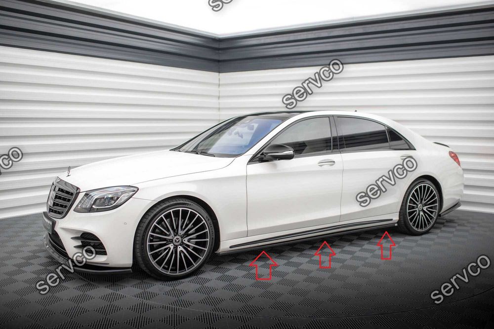 Pachet Body kit tuning Mercedes S Class W222 AMG-Line 2017-2020 v4