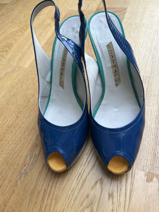 Естествена кожа токчета Chantal