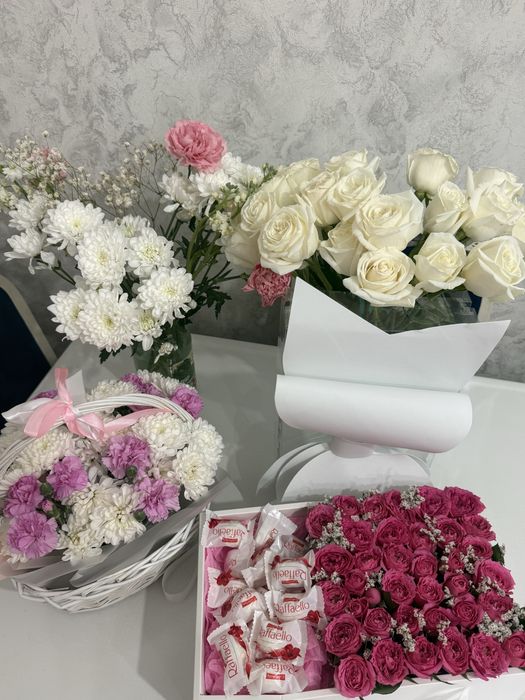 Продам свежие букеты