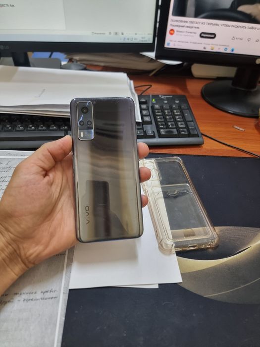 Vivo Y53s 8/128gb iwlawi zur aybi yuq tozza telefon uyaltirmaydi