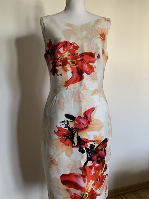 Rochie pentru ocazii/banchet/petrecere cu imprimeu floral