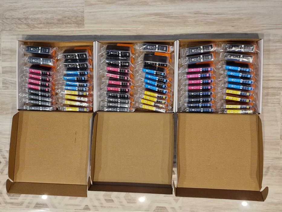 Cartuse echivalente Canon PGI-570BK si CLI-571BK -571C -571Y -571M XL