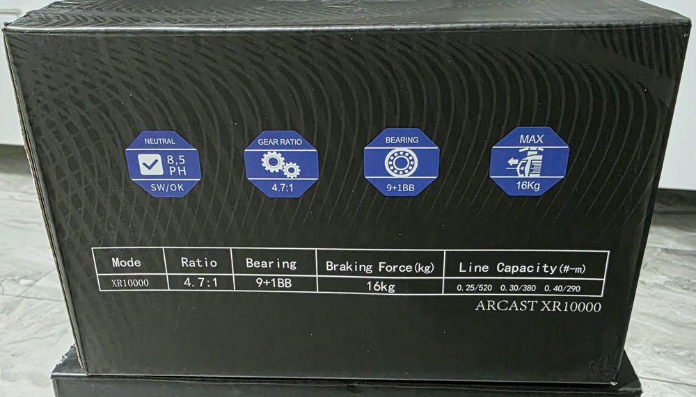 SET 4 Mulinete PRO FL Arcast XR 10000 NEW 2026