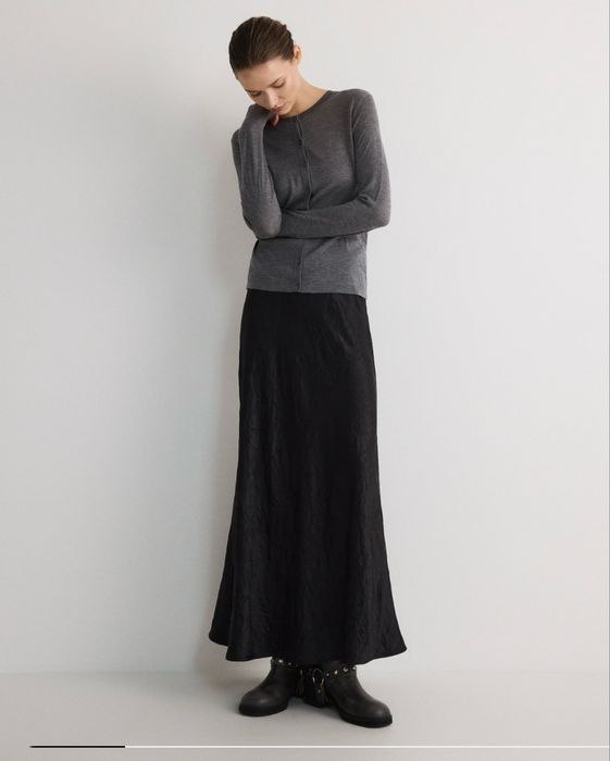 Fusta maxi aspect sifonat Reserved marimea M