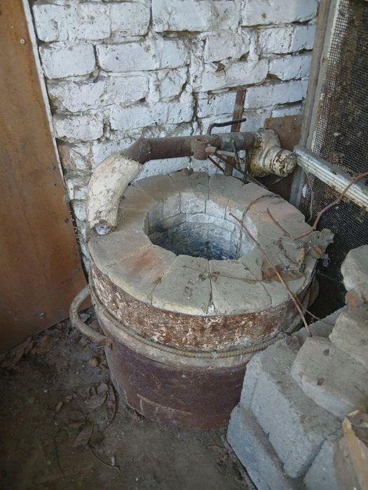 Печь для плавки алюминия