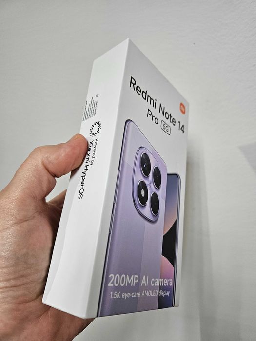 Xiaomi redmi note 14 pro 256 gb 8gb sigilat la cutie.