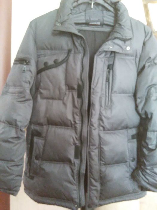 Куртка зимняя серая