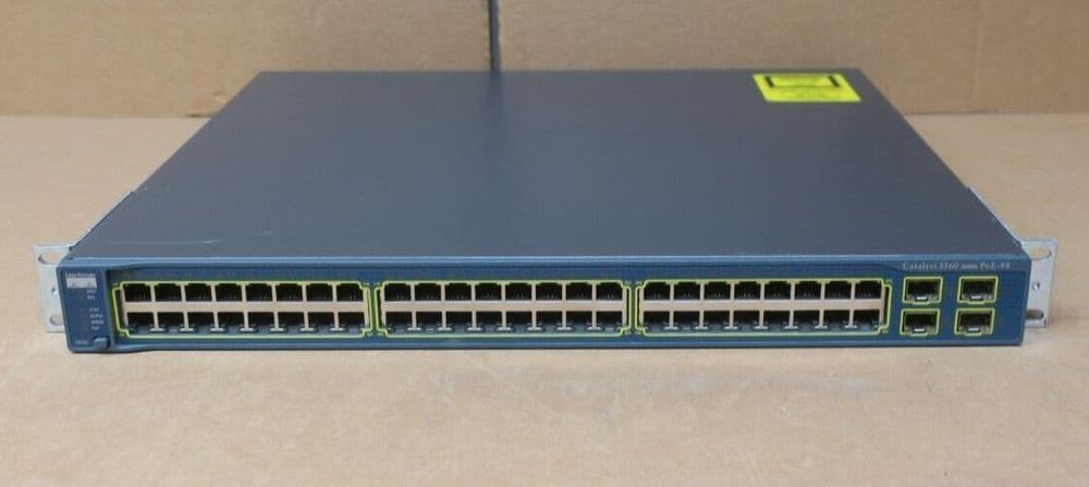 Коммутатор Cisco Catalyst WS-C3560-48PS-S