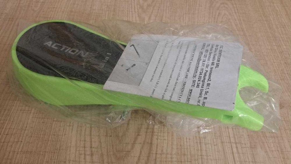 NOU - Sa trotineta Action One 3 in 1, verde