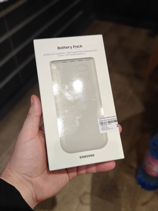 Baterie externa Samsung 20000mah