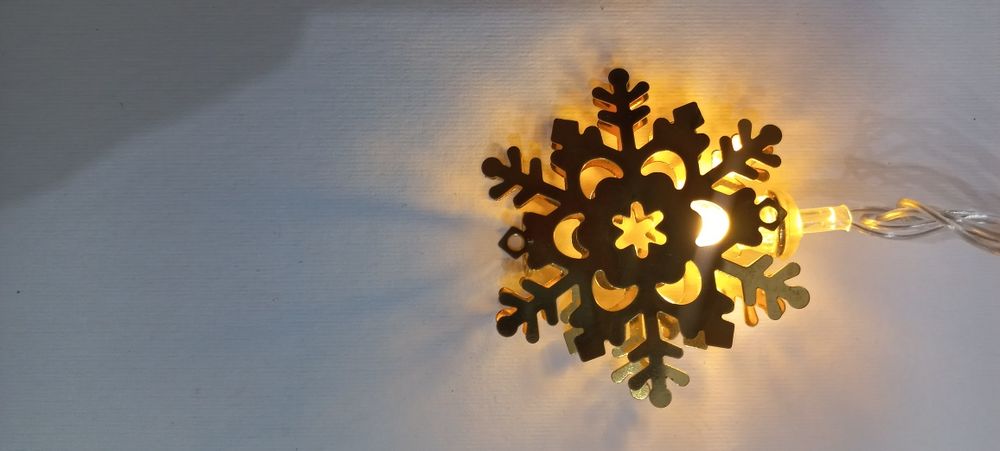 Гирлянда ёлочная Золото