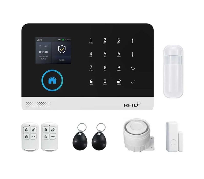 WiFi / GSM Смарт професионална Алармена система PRO+++