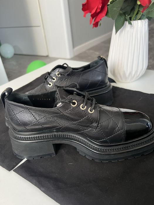 Mocasini chanel piele