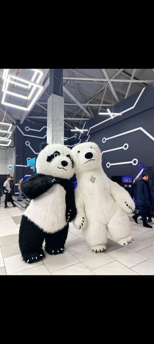 Поздравление от Белого Мишки Панды