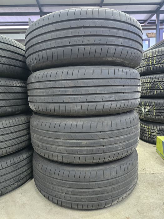4 Броя 215/55/17 Hankook 2x5,8mm 2x4,8mm 25dot