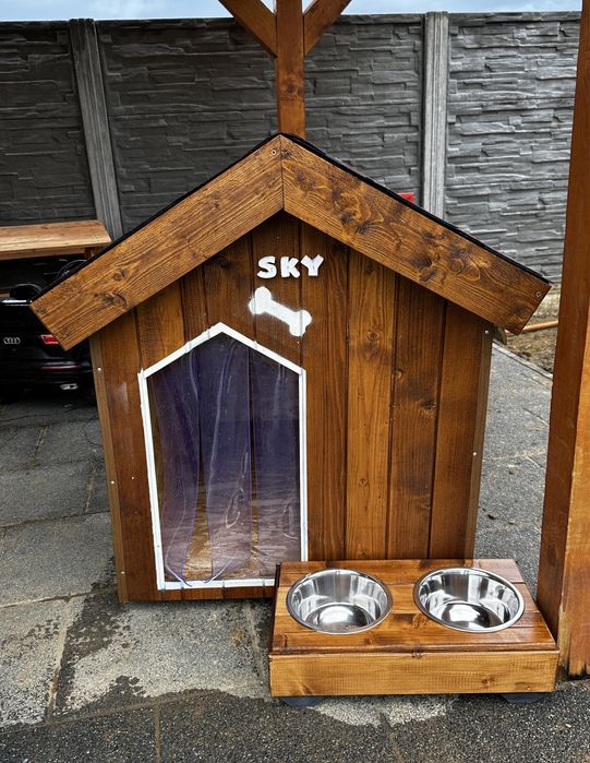 Cuști de câini premium, izolate termic, încălzire pardoseală