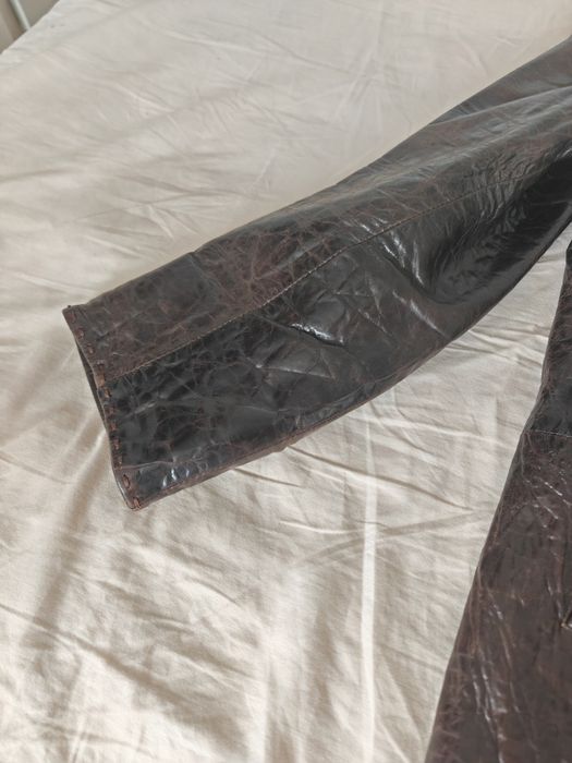 Trenci din piele naturala