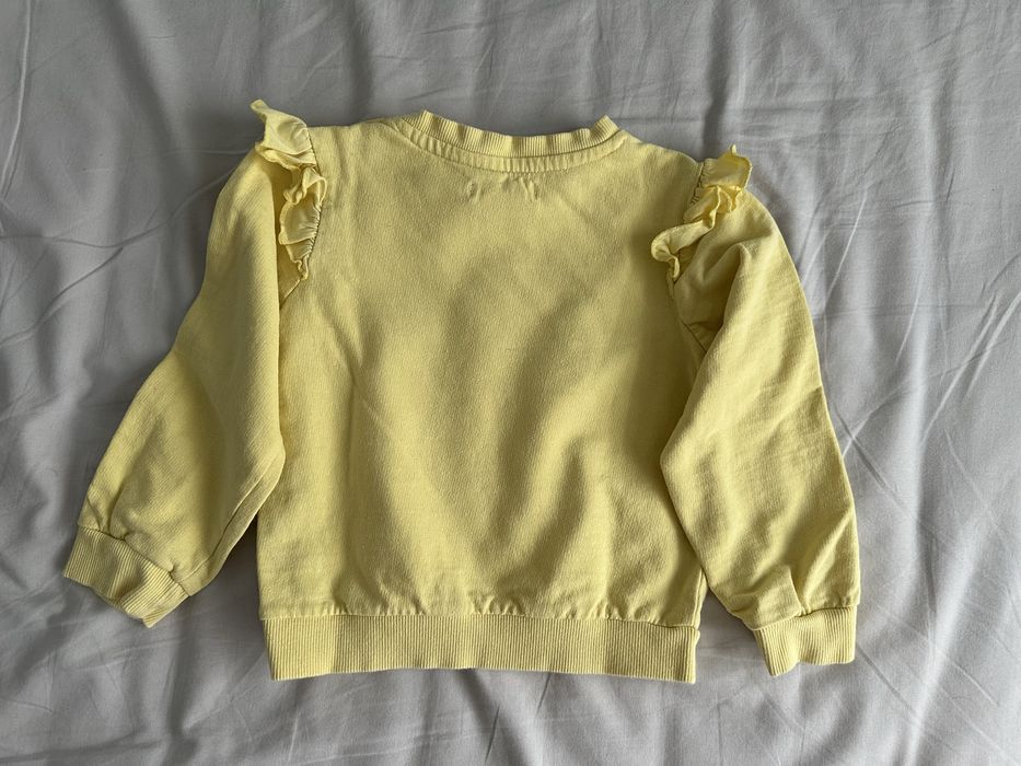 Lot 2 bluze sport + rochie + reiati dublati fetite marimea 98 cm