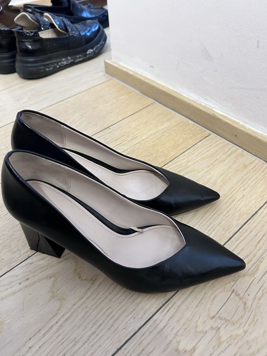 Туфли кожзам zara