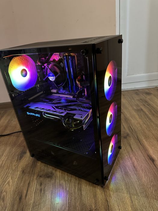 Бюджетен Геймърски компютър i5/ RX 580 / 16GB RAM / SSD