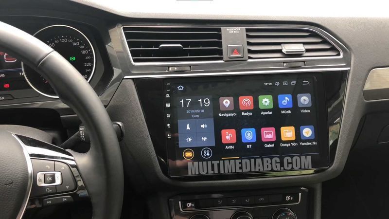 VW Volkswagen Tiguan 2016-2020 Мултимедия Навигация Android