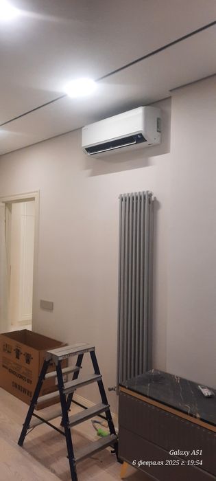 Установка кондиционера