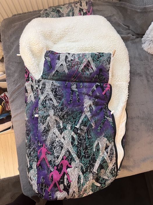 Зимно чувалче за бебешки кош