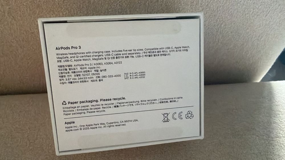 Продам наушники Airpods Pro 3