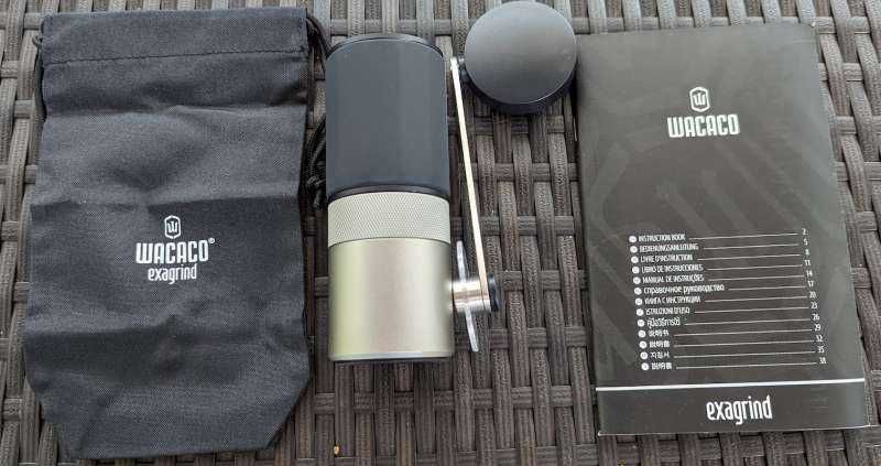 Кофемолка "Wacaco" Exagrind. Kofemolka "Wacaco" Exagrind.
