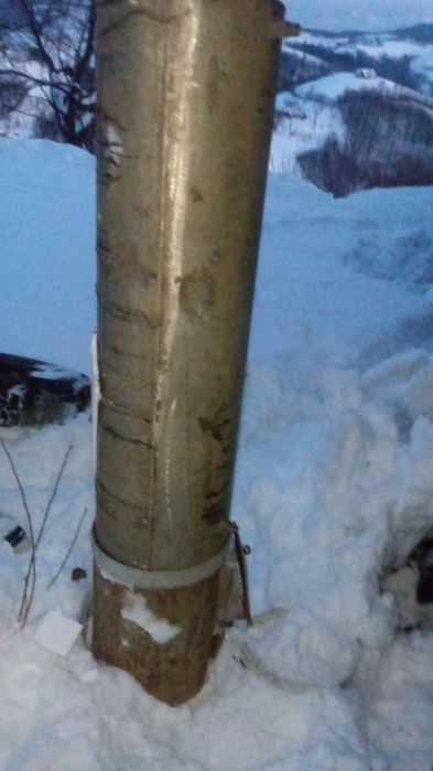 Vand cazan,boiler  de baie crom