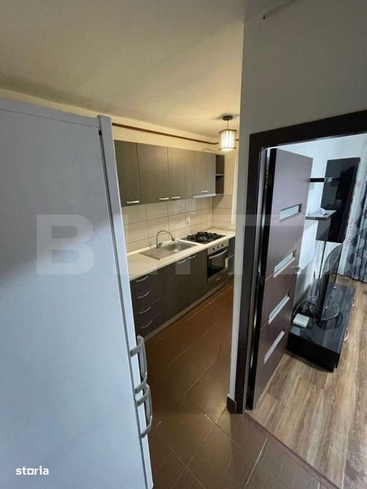 Apartament o camera, decomandat, 37 mp, zona IC Frimu — fotografia 3