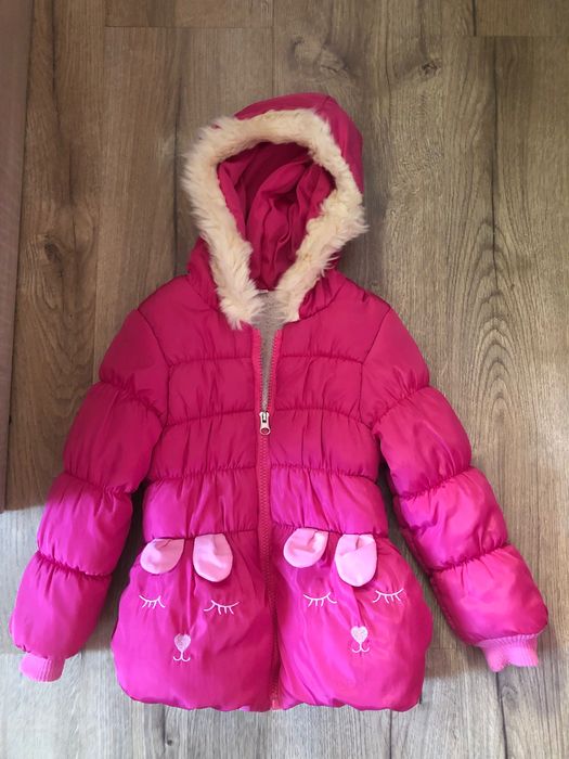 2 броя зимни якета за момиченце 3-4год