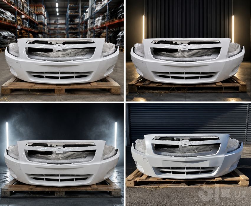 Бампер Chevrolet Cobalt передний и задний — разные цвета Uz Karom Ko