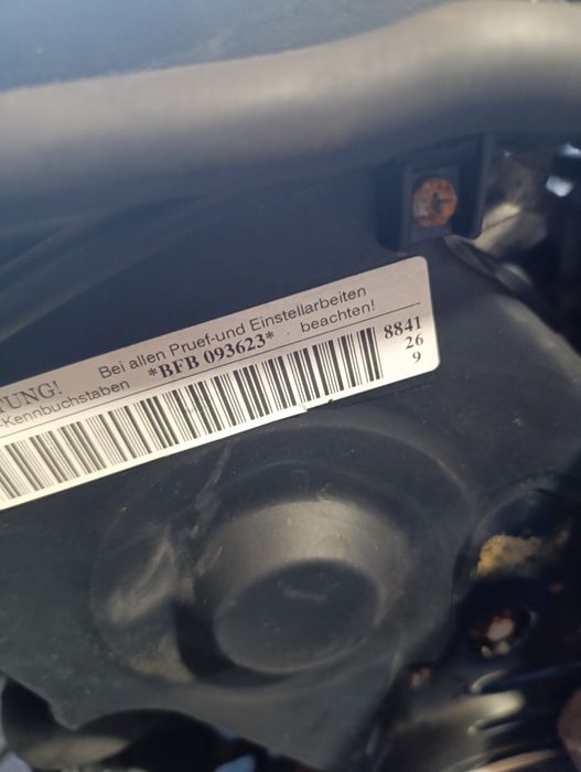 Двигатель на Ауди А4В6 1.8турбо BFB