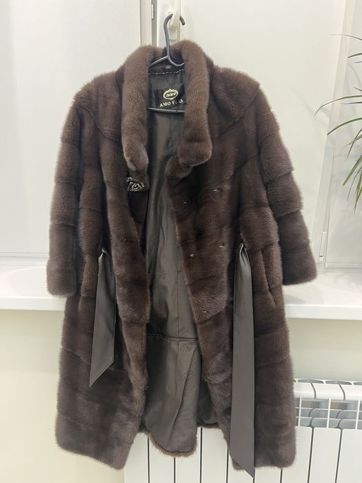 Шуба норка. Размер 48-50