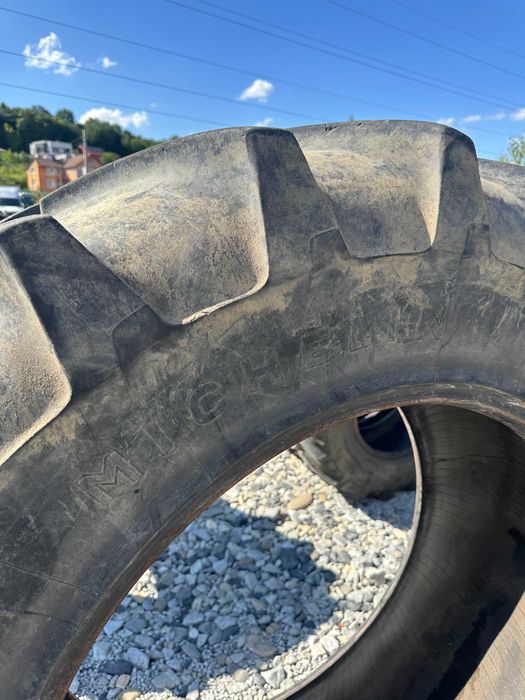 16.9R34 Michelin - Cauciuc tractor in stare foarte buna, Garantie 100%, Anvelopa Agricola!