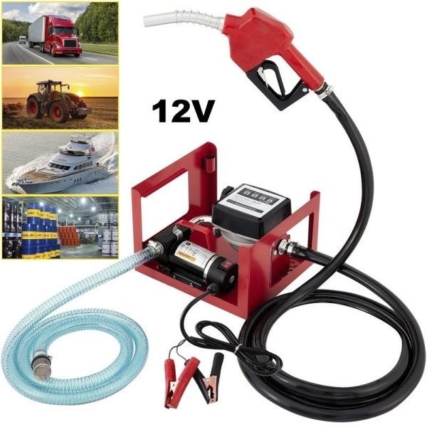 Електрическа помпа за източване на гориво 12 волта