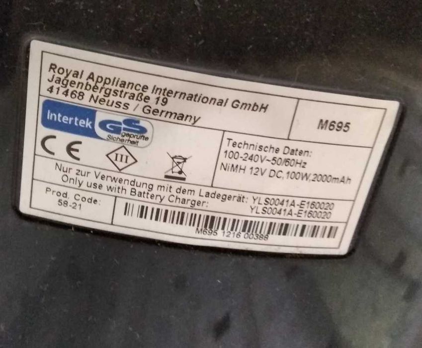 Dirt  Devil M695 Joker